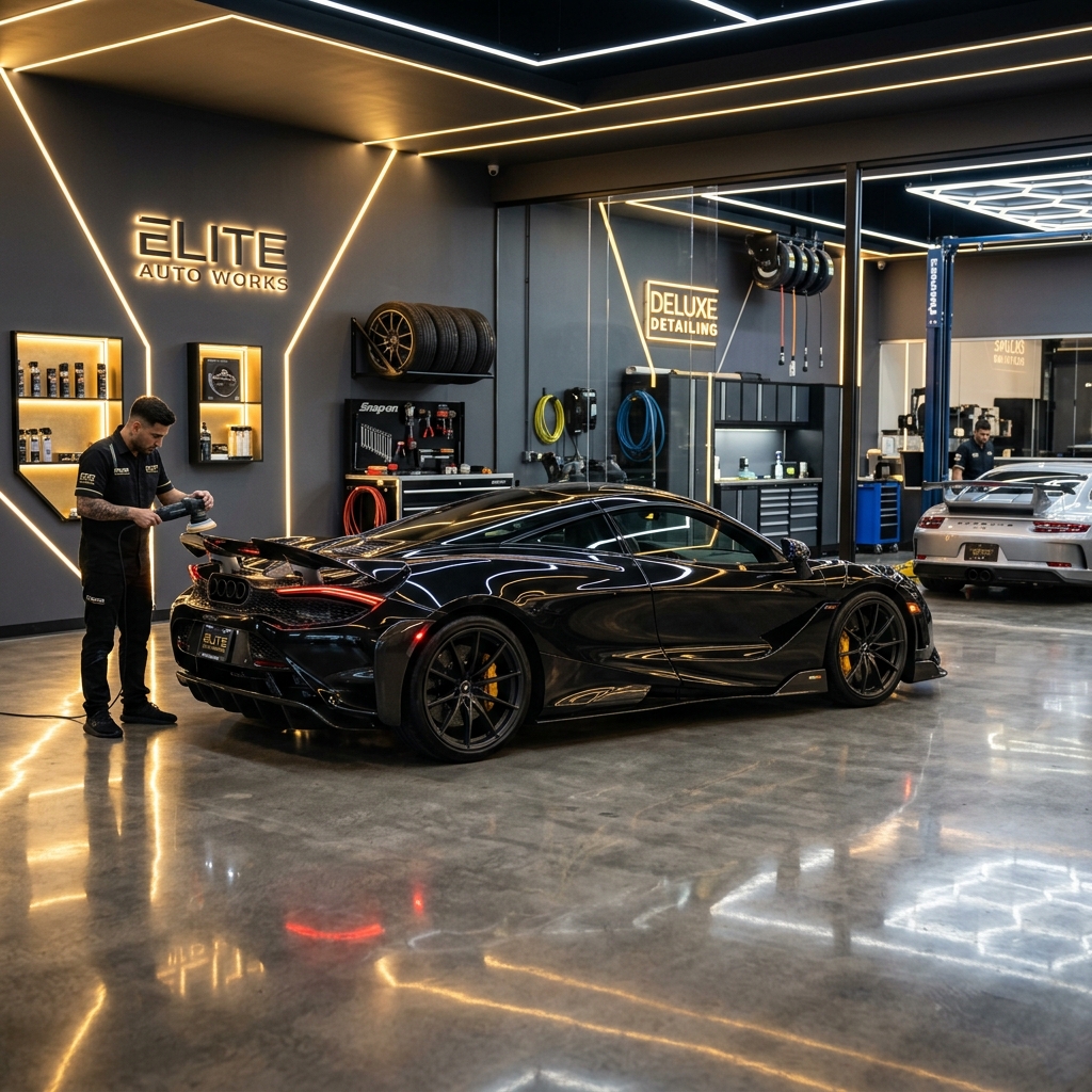 E.H. Auto Repair Workshop Showcase